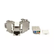 Keystone modul RJ45 tienený, 10 Gb, trieda Ea, 4PPoE