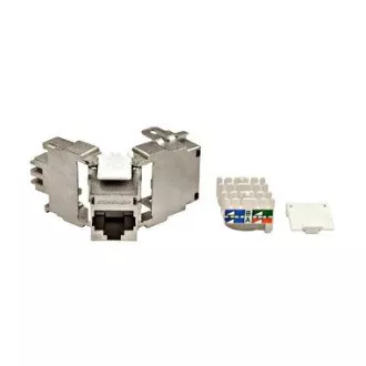 Keystone modul RJ45 tienený, 10 Gb, trieda Ea, 4PPoE Keystone modul RJ45 tienený, 10 Gb, trieda Ea, 4PPoE