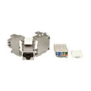 Keystone modul RJ45 tienený, 10 Gb, trieda Ea, 4PPoE