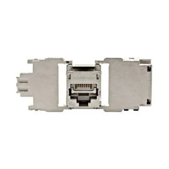 Keystone modul RJ45 tienený, 10 Gb, trieda Ea, 4PPoE