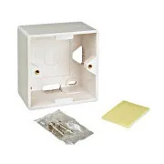 Box na omietku pre zásuvky HSED0xUWxS, HSEDx2UWxF, RAL 9010