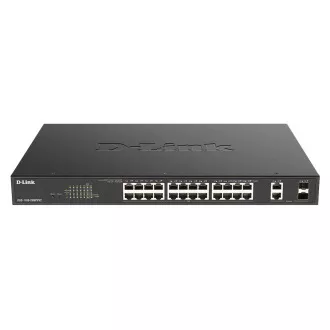 D-Link DGS-1100-26MPV2/E26-Port PoE+ Gigabit Smart Man, 370W