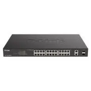 D-Link DGS-1100-26MPV2/E26-Port PoE+ Gigabit Smart Man, 370W