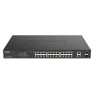 D-Link DGS-1100-26MPV2/E26-Port PoE+ Gigabit Smart Man, 370W D-Link DGS-1100-26MPV2/E26-Port PoE+ Gigabit Smart Man, 370W