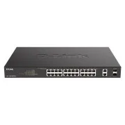 D-Link DGS-1100-26MPV2/E26-Port PoE+ Gigabit Smart Man, 370W