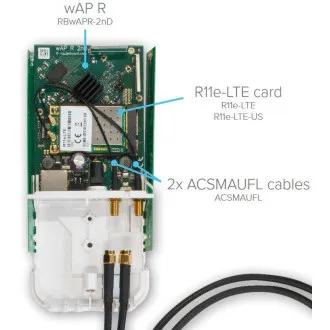 MikroTik Pigtail ACSMAUFL 15cm, U.FL - SMA Female MikroTik Pigtail ACSMAUFL 15cm, U.FL - SMA Female