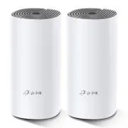 TP-Link AC1200 Whole-home Mesh WiFi System Deco E4 (2-pack), 2x10/100 RJ45