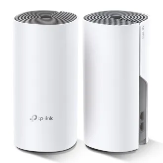 TP-Link AC1200 Whole-home Mesh WiFi System Deco E4 (2-pack), 2x10/100 RJ45
