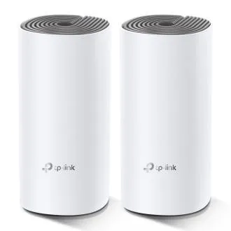 TP-Link AC1200 Whole-home Mesh WiFi System Deco E4 (2-pack), 2x10/100 RJ45 TP-Link AC1200 Whole-home Mesh WiFi System Deco E4 (2-pack), 2x10/100 RJ45