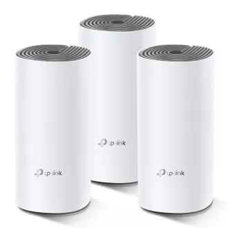TP-Link AC1200 Whole-home Mesh WiFi System Deco E4 (3-pack), 2x10/100 RJ45 TP-Link AC1200 Whole-home Mesh WiFi System Deco E4 (3-pack), 2x10/100 RJ45