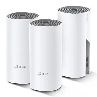 TP-Link AC1200 Whole-home Mesh WiFi System Deco E4 (3-pack), 2x10/100 RJ45 TP-Link AC1200 Whole-home Mesh WiFi System Deco E4 (3-pack), 2x10/100 RJ45