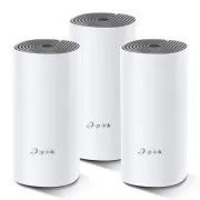 TP-Link AC1200 Whole-home Mesh WiFi System Deco E4 (3-pack), 2x10/100 RJ45