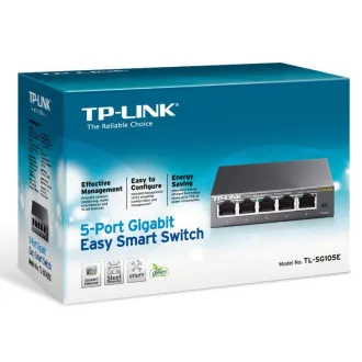 TP-Link TL-SG105E 5-port Gigabit Easy Smart Switch