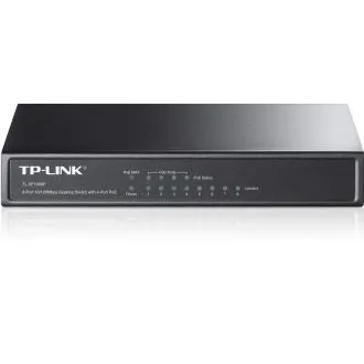 TP-Link TL-SF1008P 8x10/100 (4xPOE) 66W Desktop kovový CCTV Switch TP-Link TL-SF1008P 8x10/100 (4xPOE) 66W Desktop kovový CCTV Switch
