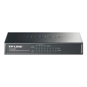 TP-Link TL-SG1008P 8xGB (4xPOE) 64W Desktop fanless Switch TP-Link TL-SG1008P 8xGB (4xPOE) 64W Desktop fanless Switch