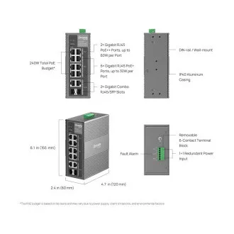 IES210GPP Omada Industr Easy man.switch