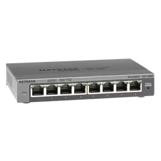 NETGEAR 8PT GIGABIT PLUS SWITCH, GS108E