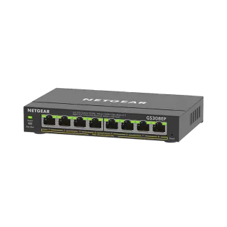 NETGEAR 8PT GE PLUS SWCH W/POE+