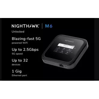 NETGEAR NIGHTHAWK M6 5G MOBILE HOTSPOT, UNLOCKED