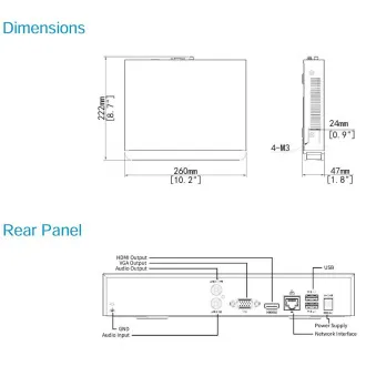 Uniview NVR301-16B-IQ, 16 kanálov, max.IN:80Mbps/OUT:80Mbps, múdra analytika SIP, UMD, 4K HDMI Uniview NVR301-16B-IQ, 16 kanálov, max.IN:80Mbps/OUT:80Mbps, múdra analytika SIP, UMD, 4K HDMI