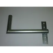 Anténny držiak na okno 30cm pravý, priemer 42mm