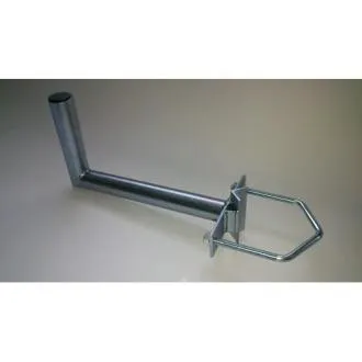 Anténny držiak 35cm pr.42mm stožiar, 1xvinkel, R100mm Anténny držiak 35cm pr.42mm stožiar, 1xvinkel, R100mm
