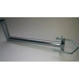 Anténny držiak 50cm pr.42mm stožiar, 1xvinkel, R100mm Anténny držiak 50cm pr.42mm stožiar, 1xvinkel, R100mm