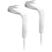 Ubiquiti Ethernet Patch Kábel, 0,22 m, Cat6, biely, 50pack