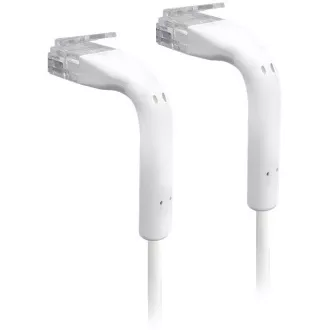 Ubiquiti Ethernet Patch Kábel, 0,22 m, Cat6, biely, 50pack