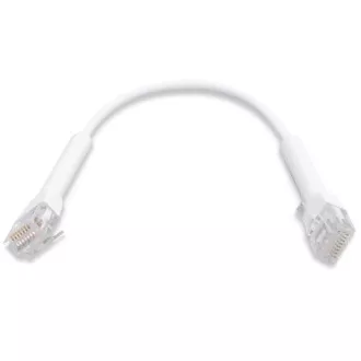Ubiquiti Ethernet Patch Kábel, 0,22 m, Cat6, biely, 50pack
