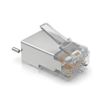 Ubiquiti UISP-Connector-SHD - STP RJ45 konektor, Cat5, 8p8c, drôt, pozlátený, AWG24 (100ks) Ubiquiti UISP-Connector-SHD - STP RJ45 konektor, Cat5, 8p8c, drôt, pozlátený, AWG24 (100ks)