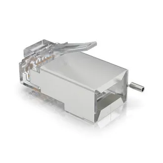 Ubiquiti UISP-Connector-SHD - STP RJ45 konektor, Cat5, 8p8c, drôt, pozlátený, AWG24 (100ks) Ubiquiti UISP-Connector-SHD - STP RJ45 konektor, Cat5, 8p8c, drôt, pozlátený, AWG24 (100ks)