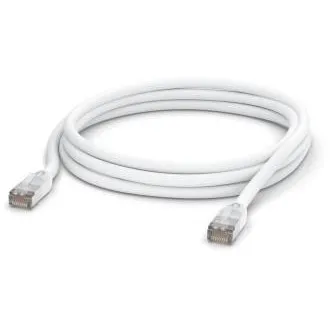Ubiquiti UACC-Cable-Patch-Outdoor-3M-W, Vonkajší UniFi patch kábel, 3m, Cat5e, biely Ubiquiti UACC-Cable-Patch-Outdoor-3M-W, Vonkajší UniFi patch kábel, 3m, Cat5e, biely