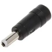 Redukcia pre DC zdroje, konvertuje 2.1mm DC jack na 2.5mm - rovná