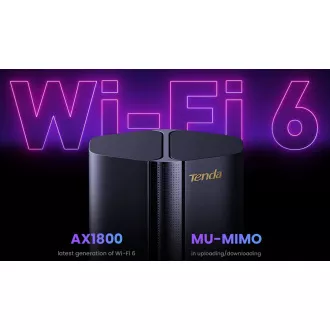 Tenda 5G03 Wi-Fi AX1800 5G NR/4G+ LTE router, 2x GWAN/GLAN, IPV6, VPN, Mesh, WPA3, NanoSIM, SK App