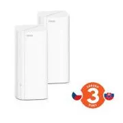 Tenda Nova EX12 (2-pack) WiFi6 AX3000 Mesh Gigabit systém, 6xGLAN/GWAN, WPA3, VPN, SMART SK aplikácie