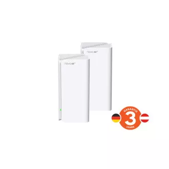 Tenda Nova MX21 Pro (2-pack) WiFi6E AXE5700 Mesh Gigabit systém, 6x GLAN/GWAN, WPA3, VPN, SK app