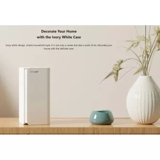Tenda Nova MX21 Pro (3-pack) WiFi6E AXE5700 Mesh Gigabit systém, 9x GLAN/GWAN, WPA3, VPN, SK app