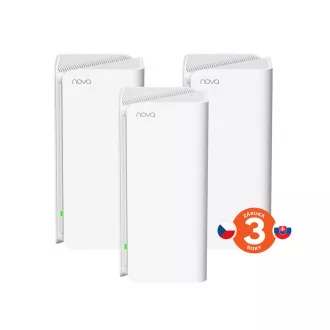 Tenda Nova MX15 Pro (3-pack) WiFi 6 AX5400 Mesh Gigabit systém, 9x GLAN/GWAN, WPA3, VPN, SK app Tenda Nova MX15 Pro (3-pack) WiFi 6 AX5400 Mesh Gigabit systém, 9x GLAN/GWAN, WPA3, VPN, SK app