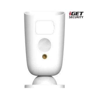 iGET SECURITY EP26 White - WiFi batériová FullHD kamera, IP65, zvuk, samostatná a pre alarm M5-4G SK