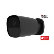 iGET SECURITY EP26 Black - WiFi batériová FullHD kamera, IP65, zvuk, samostatná a pre alarm M5-4G SK