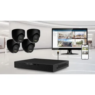 iGET HOME N85P4 - kamerový NVR PoE set 3K rozlíšenie, 8CH NVR + 4x kamera so zvukom, IR a LED iGET HOME N85P4 - kamerový NVR PoE set 3K rozlíšenie, 8CH NVR + 4x kamera so zvukom, IR a LED