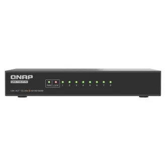 QNAP switch QSW-1108-8T-R2 (8x 2,5GbE port, pasívne chladenie, podpora 100M/1G/2,5G) QNAP switch QSW-1108-8T-R2 (8x 2,5GbE port, pasívne chladenie, podpora 100M/1G/2,5G)