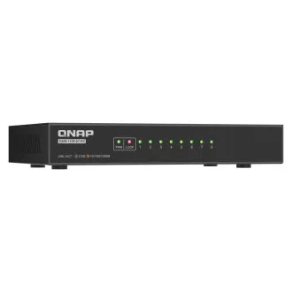 QNAP switch QSW-1108-8T-R2 (8x 2,5GbE port, pasívne chladenie, podpora 100M/1G/2,5G) QNAP switch QSW-1108-8T-R2 (8x 2,5GbE port, pasívne chladenie, podpora 100M/1G/2,5G)