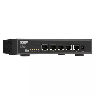 QNAP switch QSW-3205-5T (5x 10GbE port, pasiv. chladenie, podpora 100M/1G/2,5G/5G a 10G)