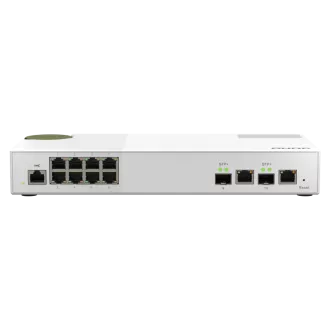 QNAP riadený switch QSW-M2108-2C (8x 2,5GbE RJ45 a 2x kombinované 10GbE SFP+ / RJ-45)