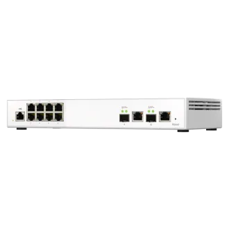 QNAP riadený switch QSW-M2108-2C (8x 2,5GbE RJ45 a 2x kombinované 10GbE SFP+ / RJ-45) QNAP riadený switch QSW-M2108-2C (8x 2,5GbE RJ45 a 2x kombinované 10GbE SFP+ / RJ-45)