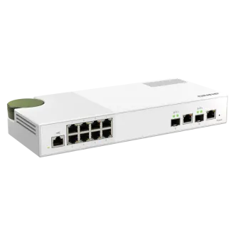 QNAP riadený switch QSW-M2108-2C (8x 2,5GbE RJ45 a 2x kombinované 10GbE SFP+ / RJ-45) QNAP riadený switch QSW-M2108-2C (8x 2,5GbE RJ45 a 2x kombinované 10GbE SFP+ / RJ-45)