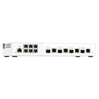QNAP riadený switch QSW-M2106-4C (6x 2,5GbE RJ45 a 4x kombinované 10GbE SFP+ / 10GbE RJ-45) QNAP riadený switch QSW-M2106-4C (6x 2,5GbE RJ45 a 4x kombinované 10GbE SFP+ / 10GbE RJ-45)