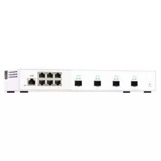 QNAP riadený switch QSW-M2106-4S (6x 2,5GbE RJ45 a 4x 10GbE SFP+)